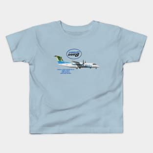 dash 8 aircraft design Kids T-Shirt